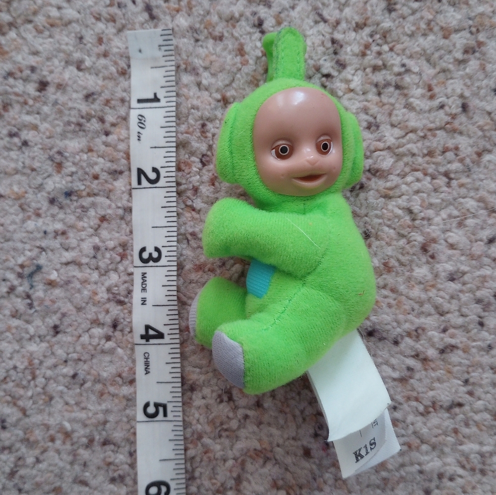 Y2K Teletubbies Green Keychain - Picture 6 of 8